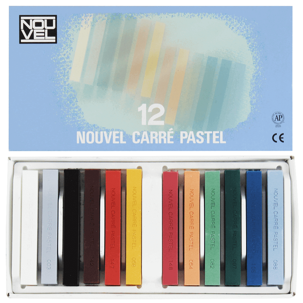 Pastel Seco Carré Nouvel Sakura 12 Cores NCT-12A